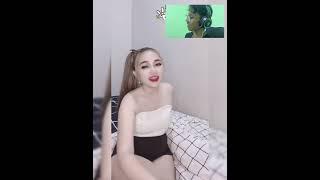 Cewek Rambut Pirang Cantik Mulus 4DUH44   Bigo Live Cewek Cantik Video Reaction