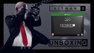 Hitman 2 Collectors Edition Unboxing Includes Gold Edition