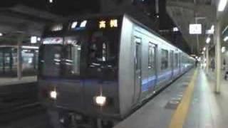 JR 207系電車 青帯初期カラー  31-Dec-2005