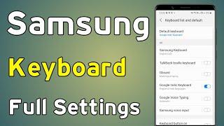 Samsung Keyboard Settings  Samsung Keyboard Style Change  Samsung Keyboard Setting Kaise Karen