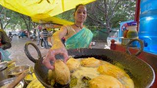 Very Brave Jyoti Didi Serves Cheese Vadapav in Nashik  Indian Street Food