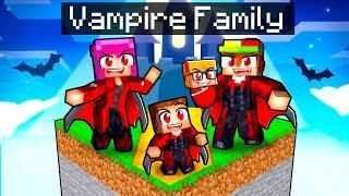 Having An VAMPIRE FAMILY in Minecraft