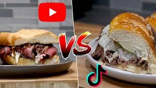 Whos French Dip is Best? Viral Tikok vs Youtube Recipes