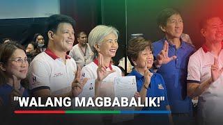 Honey vs Isko? Manila Mayor Lacunas supporters shout walang magbabalik as she files COC