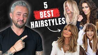 Long Hair After 50 The 5 BEST HAIRSTYLES