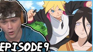 BORUTO VS HANABI  WILL HE AWAKEN THE BYAKUGAN?  Boruto REACTION Episode 9