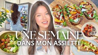 UNE SEMAINE DANS MON ASSIETTE  Repas Végétariens Sains Simples & Savoureux   SleepingBeauty