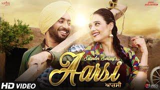 Aarsi The Mirror - Satinder Sartaaj  Jatinder Shah  Love Songs  New Punjabi Songs  Saga Music