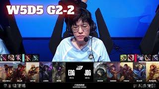 JDG vs EDG - Game 2  Week 5 Day 5 LPL Summer 2024  JD Gaming vs Edward Gaming G2