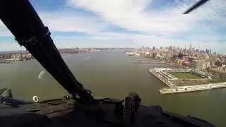 OH-58D Kiowa Warriors Flying the Hudson River SFRA