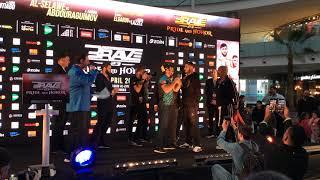 Brave CF 23 Super Lightweight Championship Weigh-Ins Face-Off Eldar Eldarov vs. Mounir Lazzez