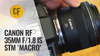 Canon RF 35mm f1.8 IS STM Macro lens review with samples