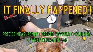 Ancient stone jar Measurement proves advanced machining