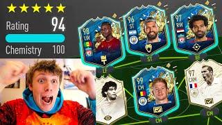 99 RATED TOTS DE BRUYNE IN 194 RATED FUT DRAFT CHALLENGE - FIFA 20