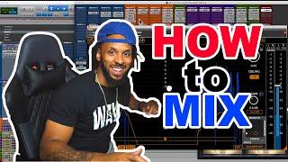 How to Mix a Song from Start to Finish  2- Track Beat and Vocals Mix