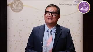 The Compassion Award -  Ray Atienza Hawkes - OUH Staff Recognition Awards 2021