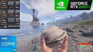 RTX 2080 Ti + i5 13600K  Rust Tested in 2024