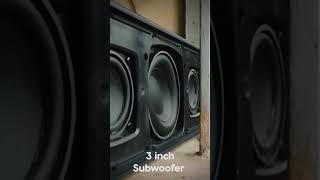 3 inch Subwoofer Satisfying Excursion_BlitzWolf BW-WA5 Bass Test