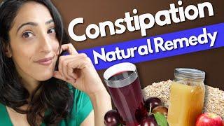 A 100% Natural recipe for constipation? Urologist recommends natural remedy for HARD POOP