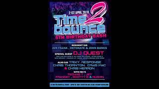 John Banks & Rushin Mc - Time 2 Bounce 5th Birthday Bash Promo