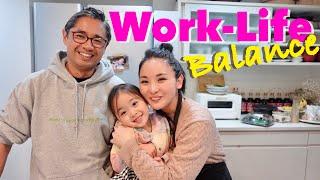 Japanese Working Mom & Dad