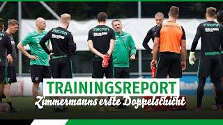 Zimmermanns erste Doppelschicht  Der 96TV-Trainingsreport