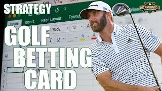 How To Build Golf Betting Card  Sports Betting Strategy & Tips