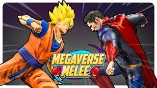 Goku vs Superman  Who Would Win in WWE 2K?  Megaverse Melee