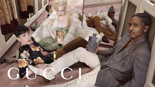 The New Gucci Guilty Campaign with Elliot Page Julia Garner and A$AP Rocky