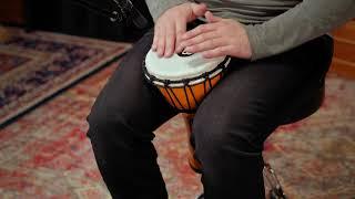 Meinl Percussion 7 Junior Djembe Yellow JRD-Y