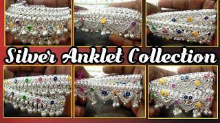 Silver Anklet Collection  New Payal Design  வெள்ளி கொலுசு