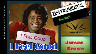 I Feel Good - James Brown - Instrumental with lyrics  subtitles 1965