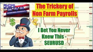 NFP Friday  The Trickery of Non Farm Payrolls and its effect on the $EURUSD  - April 2024