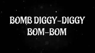 Bom Diggy Diggy Full Lyrics  Zack Knight  Jasmin Walia  Sonu Ke Titu Ki Sweety LYRIC VIDEO