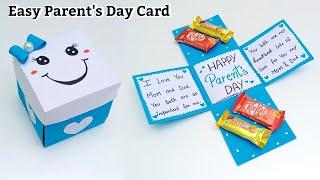 How To Make Beautiful Parents Day Card  Easy Parents Day Card  Happy Parents Day Greeting Card