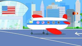 Peppa Flies To America   Peppa Pig Official Full Episodes