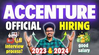 Accenture Off Campus Hiring 2024 & 2023  High paying jobs  IT jobs for freshers  Sharmilan