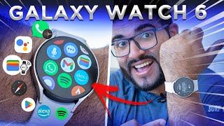 CHEGOU Galaxy Watch 6 é o MELHOR RELÓGIO para comprar em 2024 WhatsApp NFC e mais