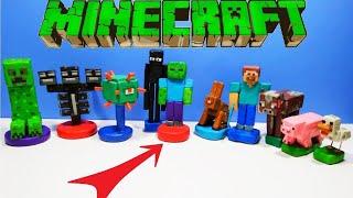 MINECRAFT ЛЕПКА ЗОМБИ  Sculpting Zombie Figure #Avipi