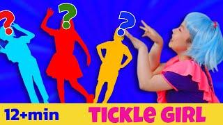 Tickle Girl + MORE  Kids Funny Songs