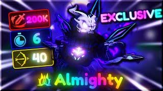 EXCLUSIVE Unit ALMIGHTY Shadow Dragon Showcase In Anime Defenders Roblox