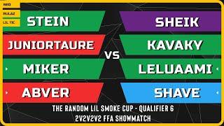 WC3 - Qualifier #6 - 2v2v2v2 FFA Showmatch - The Random Lil Smoke Cup