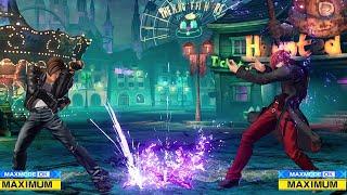 Kyo Kusanagi Vs Iori Yagami  Hardest AI Battle  KOF 15  Epic Fight 