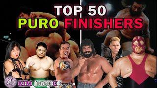 Kims Top 50 Puroresu Wrestling Finishers Of All Time