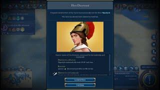 Civ6 Heroes Anansi and Hippolyta