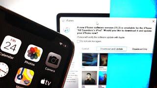 How To Update iPhone Software on a Windows Laptop or PC  Full Tutorial