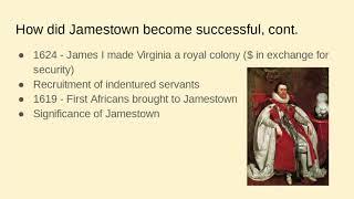 JamestownBacons Rebellion