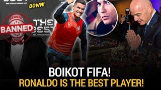 BOIKOT TROPHY FIFA BEST PLAYER MESSI  Seluruh Dunia Dukung Ronaldo & Benzema