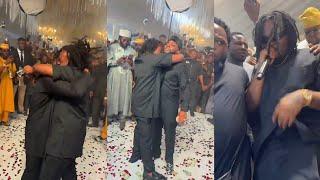 Olamide surprised Davido at his wedding with Fireboy. full highlights and Performance