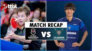 BAD KÖNIGSHOFEN vs. OCHSENHAUSEN Tischtennis Bundesliga Recap  2024 Matchday 2